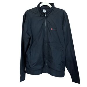 VINTAGE Y2K Nike Total 90‎ Track Jacket Men's XL Black Red T90 Windbreaker